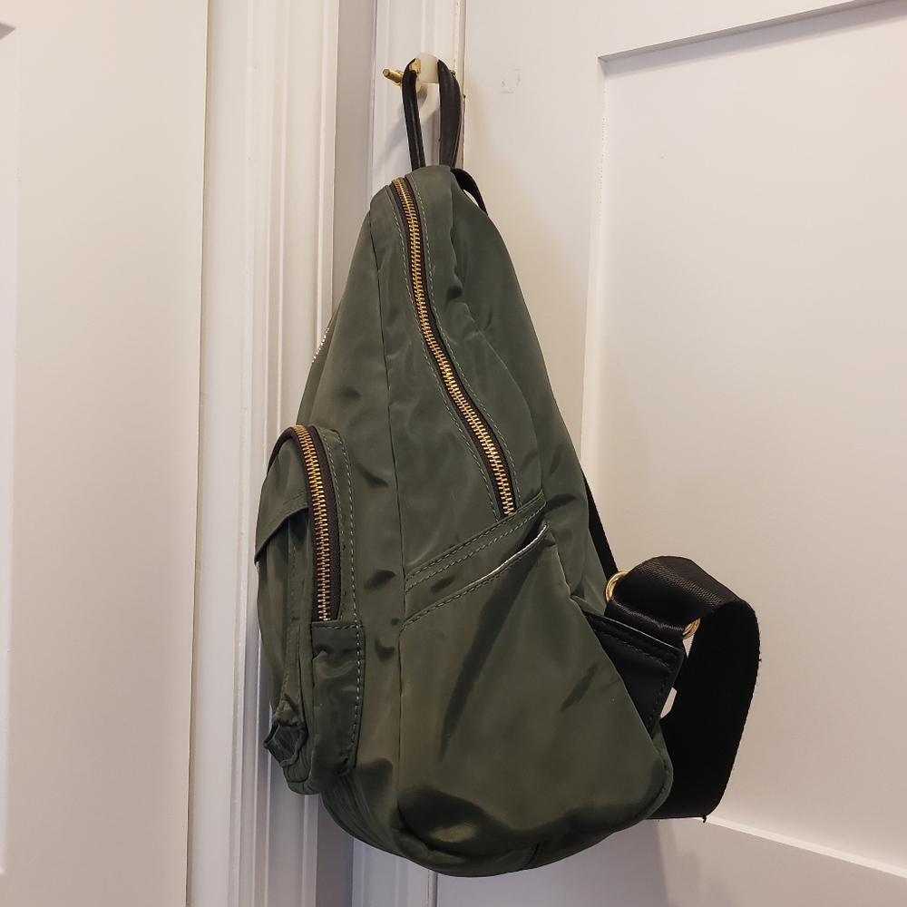 Sol and Selene Nylon Backpack Dark Green - Picture 6 of 15